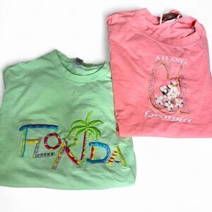 Summer embroidered shirts ☀️🌴🩵